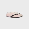The Flat Sneaker in Gros Grain, Velvet, Suede Goatskin and Lambskin