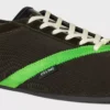 The Flat Sneaker in Gros Grain, Velvet, Suede Goatskin and Lambskin