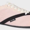 The Flat Sneaker in Gros Grain, Velvet, Suede Goatskin and Lambskin