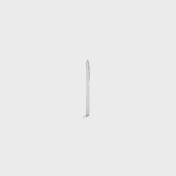 Torsion Bracelet in White Gold and Diamonds Torsion Bracelet in White Gold and Diamonds