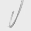 Torsion Bracelet in White Gold and Diamonds Torsion Bracelet in White Gold and Diamonds