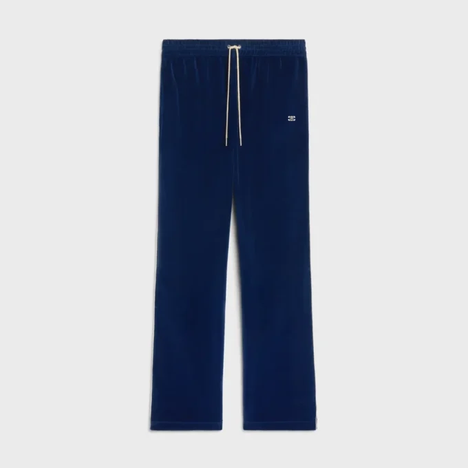 Tracksuit Pants in Velvet Jersey