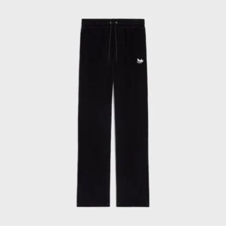 Tracksuit Pants in Velvet Jersey Tracksuit Pants in Velvet Jersey