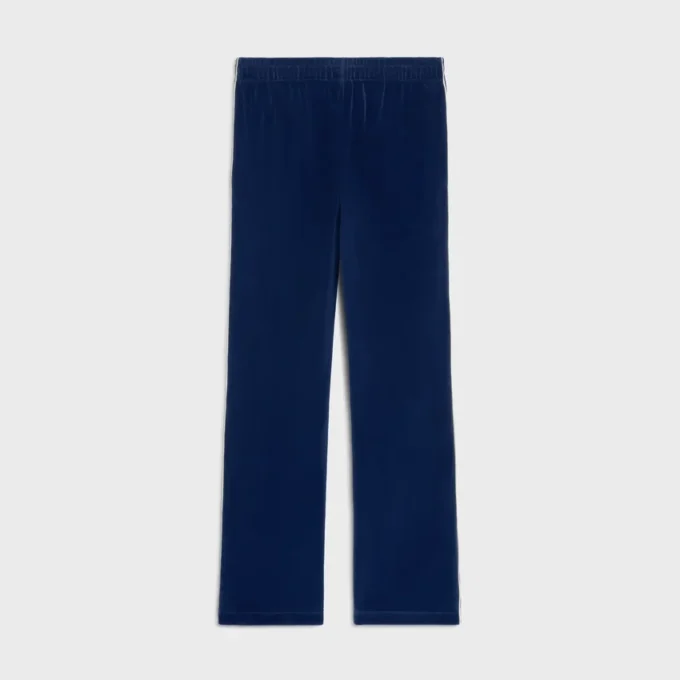 Tracksuit Pants in Velvet Jersey
