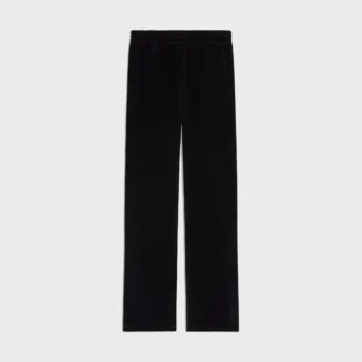 Tracksuit Pants in Velvet Jersey Tracksuit Pants in Velvet Jersey
