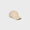 Triomphe Baseball Cap in Calfskin Triomphe Baseball Cap in Calfskin