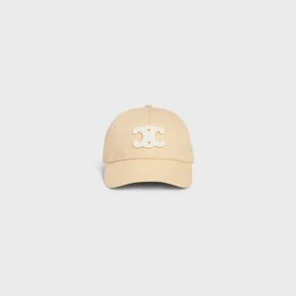 Triomphe Baseball Cap in Washed Cotton Triomphe Baseball Cap in Washed Cotton
