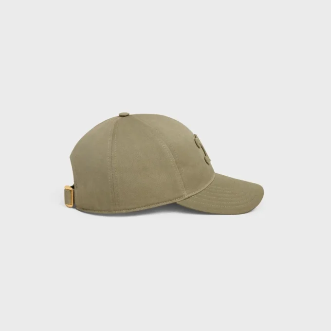 Triomphe Baseball Cap in Washed Cotton