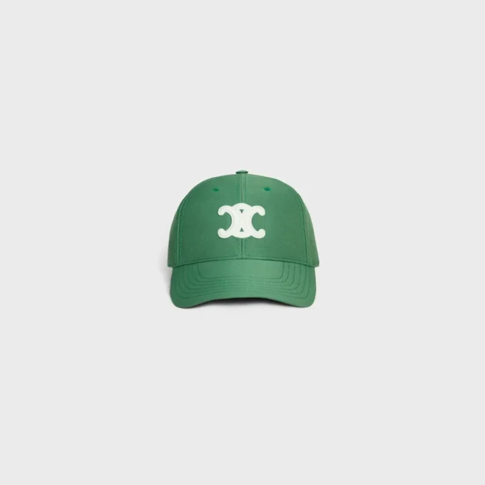 Triomphe Baseball Cap in Washed Cotton Gabardine