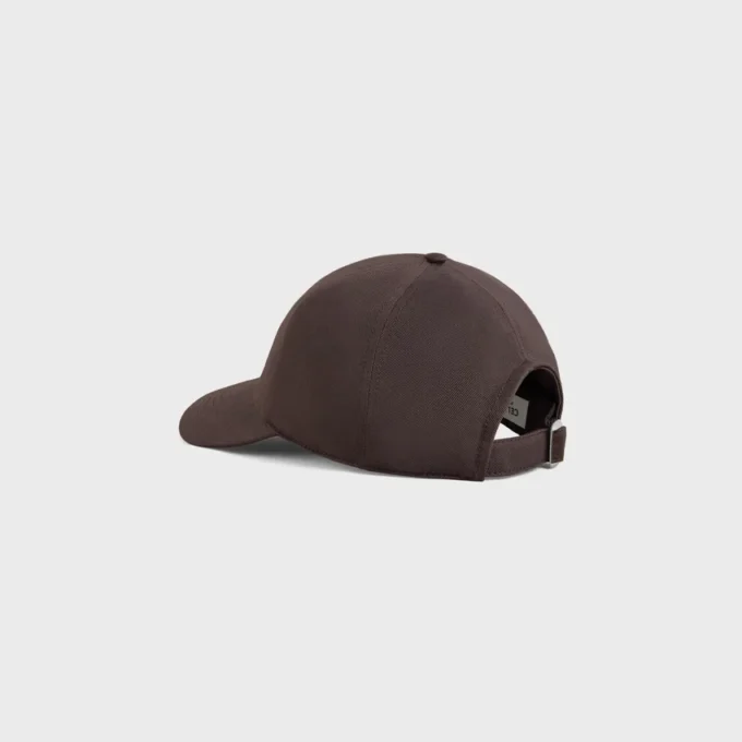Triomphe Baseball Cap in Washed Cotton Gabardine