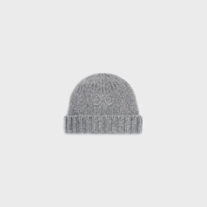 Triomphe Beanie in Cashmere and Silk