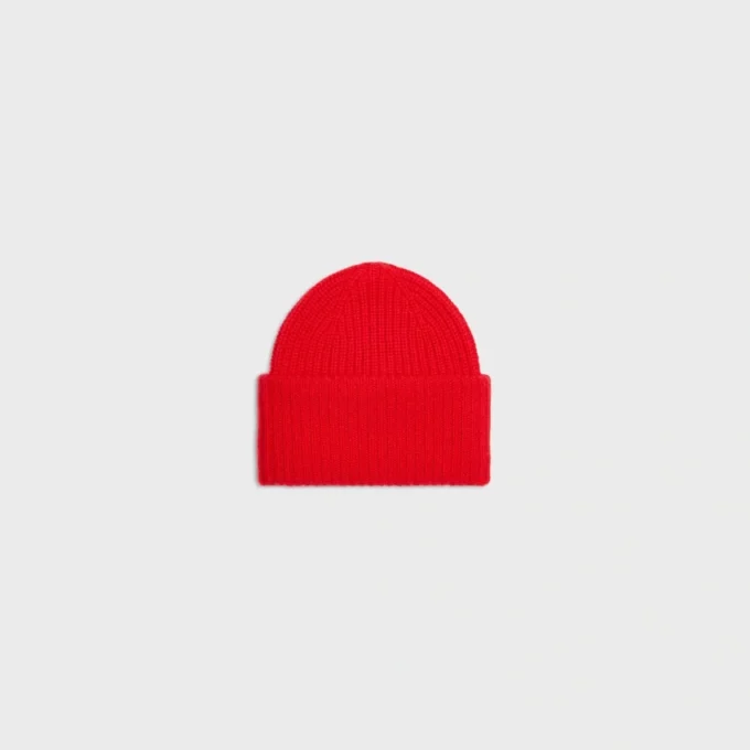 Triomphe Beanie in Seamless Cashmere