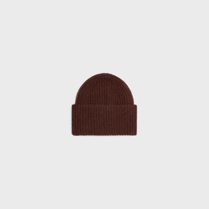 Triomphe Beanie in Seamless Cashmere
