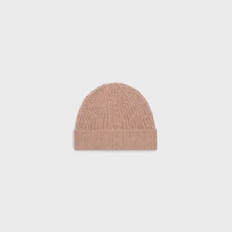 Triomphe Beanie in Seamless Cashmere Triomphe Beanie in Seamless Cashmere