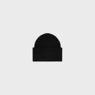 Triomphe Beanie in Seamless Cashmere Triomphe Beanie in Seamless Cashmere