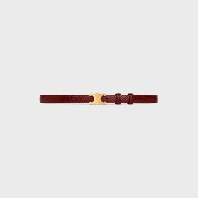 Triomphe Belt 18Mm in Python Triomphe Belt 18Mm in Python