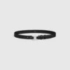 Triomphe Belt 25Mm in Taurillon Leather Triomphe Belt 25Mm in Taurillon Leather