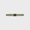 Triomphe Buckle in Metal & Reversible Strap 25Mm in Taurillon