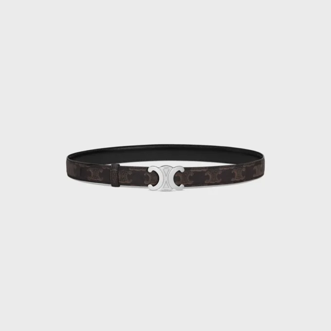 Triomphe Buckle & Reversible Strap 25Mm Triomphe Buckle & Reversible Strap 25Mm