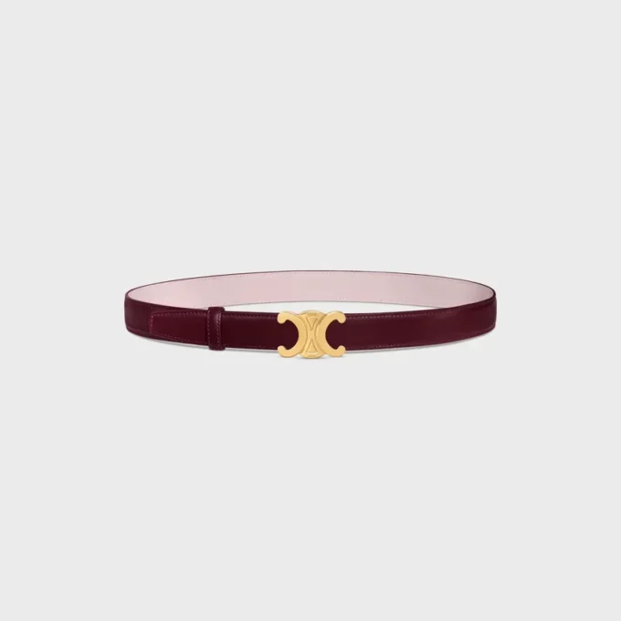 Triomphe Buckle & Reversible Strap 25Mm Triomphe Buckle & Reversible Strap 25Mm
