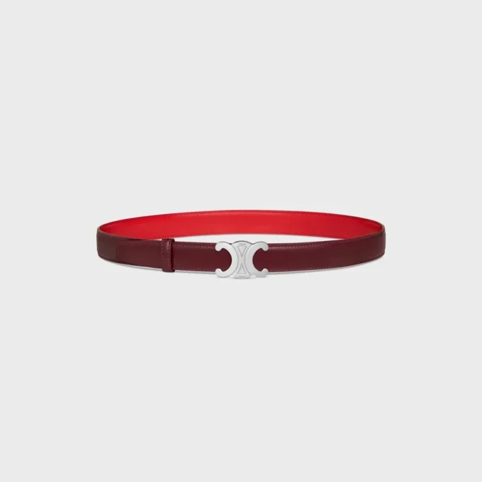 Triomphe Buckle & Reversible Strap 25Mm Triomphe Buckle & Reversible Strap 25Mm