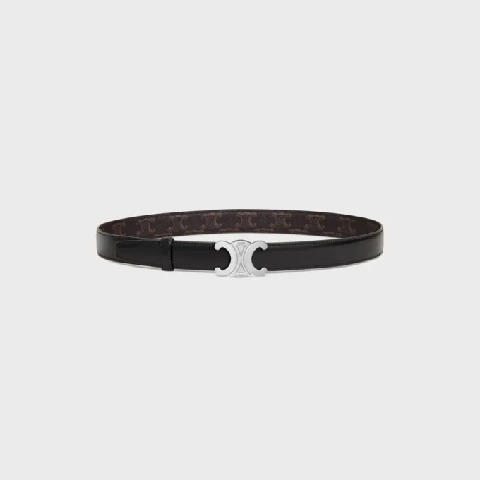Triomphe Buckle & Reversible Strap 25Mm Triomphe Buckle & Reversible Strap 25Mm