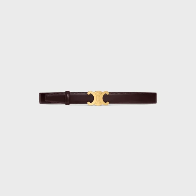 Triomphe Buckle & Reversible Strap 25Mm Triomphe Buckle & Reversible Strap 25Mm