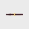 Triomphe Buckle & Reversible Strap 25Mm Triomphe Buckle & Reversible Strap 25Mm