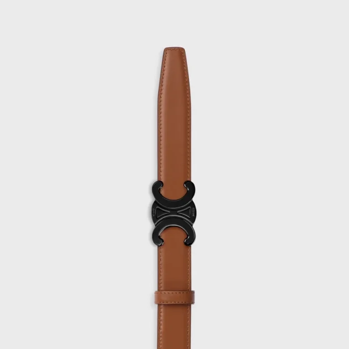Triomphe Buckle & Reversible Strap 25Mm Triomphe Buckle & Reversible Strap 25Mm