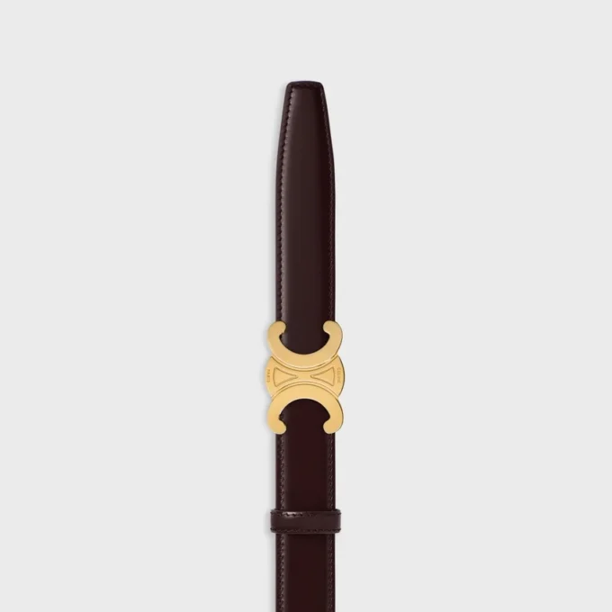 Triomphe Buckle & Reversible Strap 25Mm Triomphe Buckle & Reversible Strap 25Mm