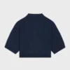 Triomphe Cropped Polo in Wool Triomphe Cropped Polo in Wool