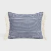 Triomphe Cushion in Striped Cotton