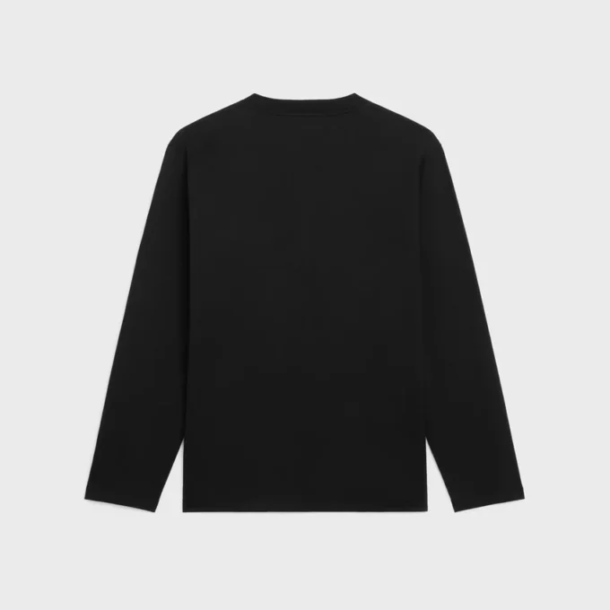 Triomphe Long-Sleeved T-Shirt in Cotton Jersey