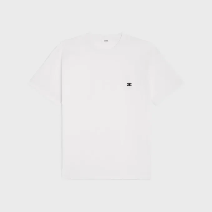 Triomphe Loose T-Shirt in Cotton Jersey