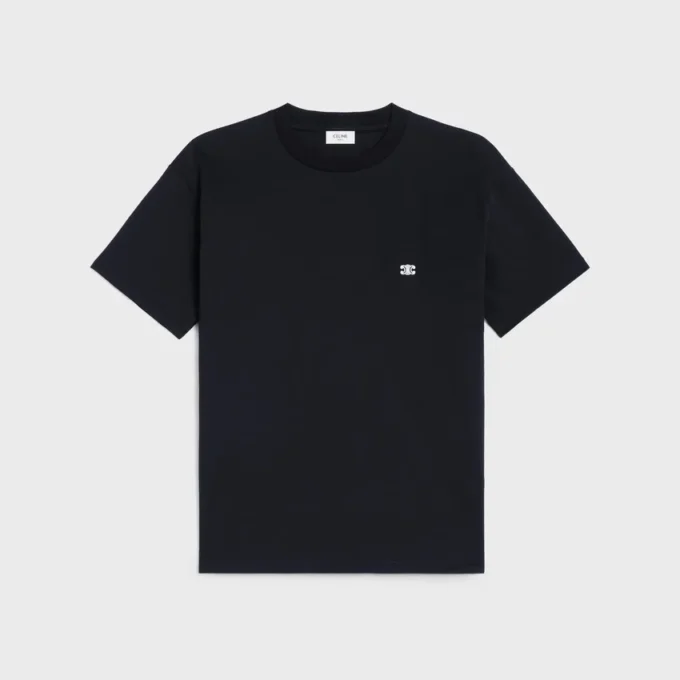Triomphe Loose T-Shirt in Cotton Jersey