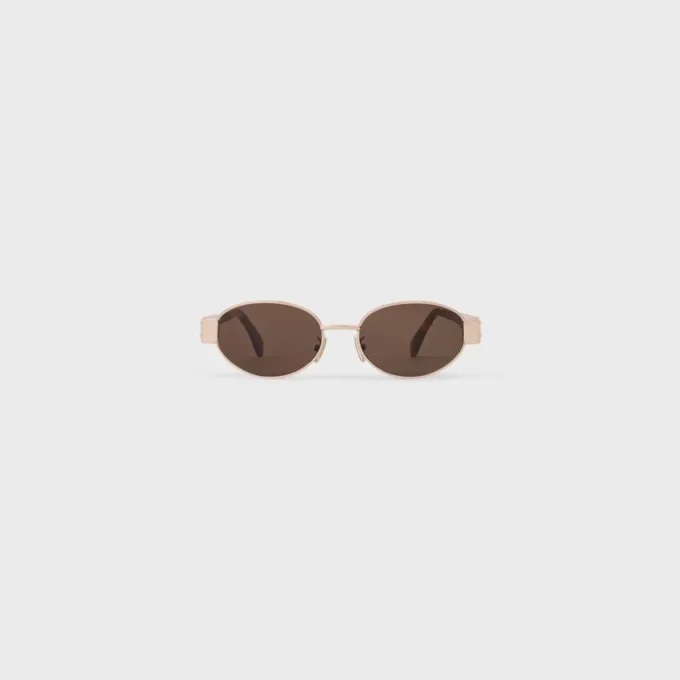 Triomphe Metal 01 Sunglasses in Metal