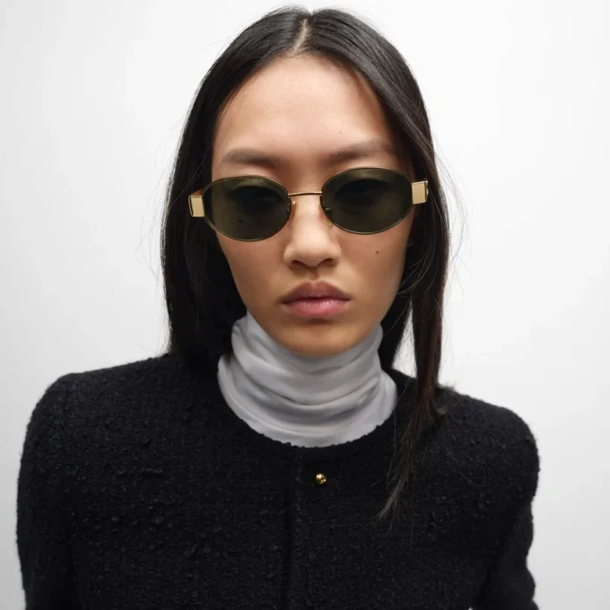 Triomphe Metal 01 Sunglasses in Metal