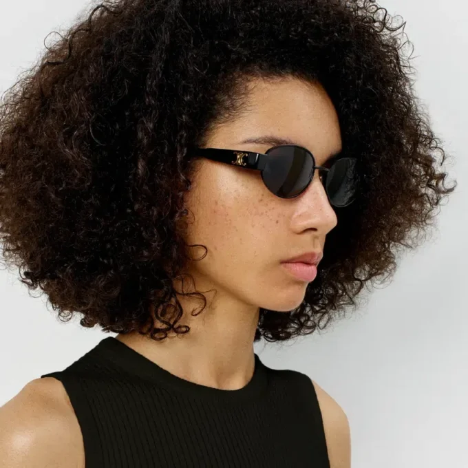 Triomphe Metal 01 Sunglasses in Metal