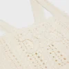 Triomphe Mini Dress in Crocheted Cotton Triomphe Mini Dress in Crocheted Cotton