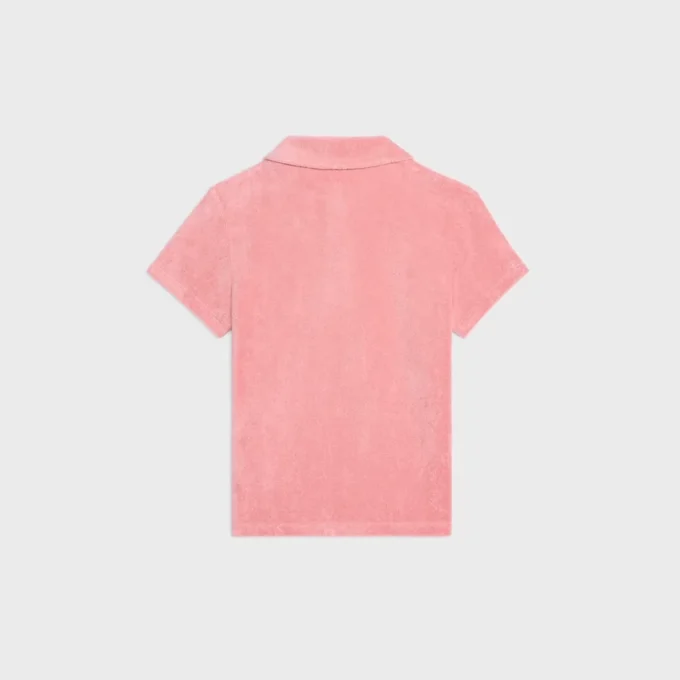 Triomphe Polo in Terry Cotton Triomphe Polo in Terry Cotton