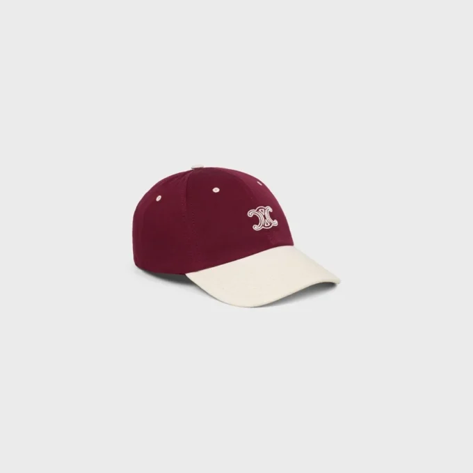 Triomphe Richelieu Cap in Cotton Twill Triomphe Richelieu Cap in Cotton Twill