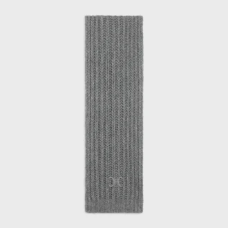Triomphe Scarf in Cashmere, Wool and Silk Triomphe Scarf in Cashmere, Wool and Silk