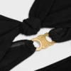 Triomphe Swimsuit with Bows in Matte Jersey Triomphe Swimsuit with Bows in Matte Jersey