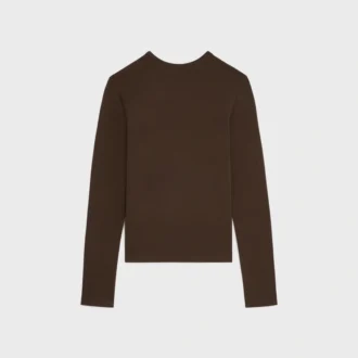 Triomphe T-Shirt in Ribbed Cotton Jersey