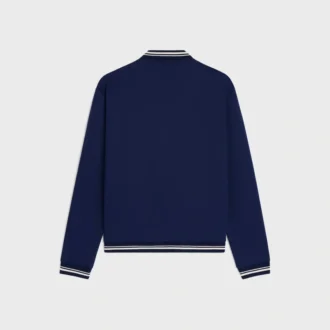 Triomphe Teddy Jacket in Double Face Jersey Triomphe Teddy Jacket in Double Face Jersey