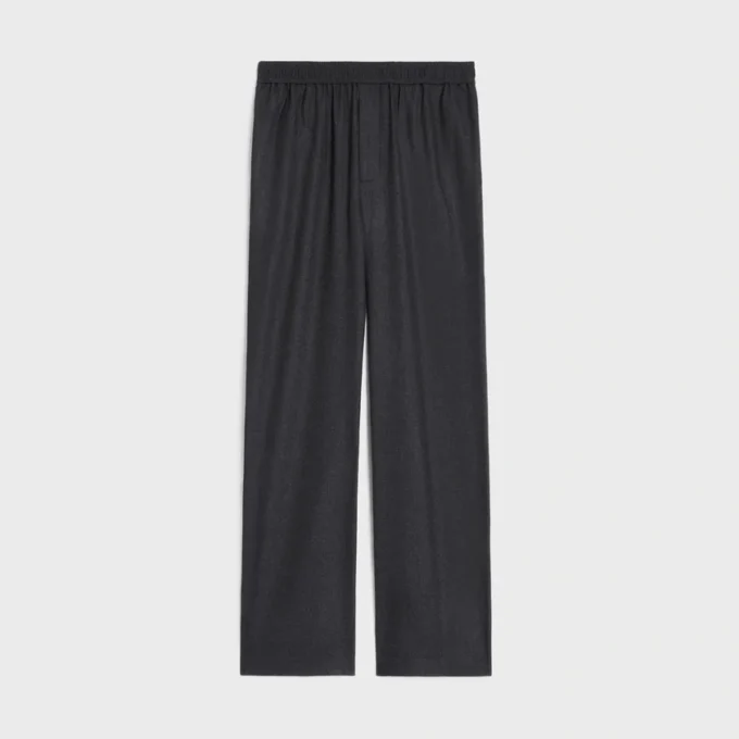 Trousers in Cashmere Flannel