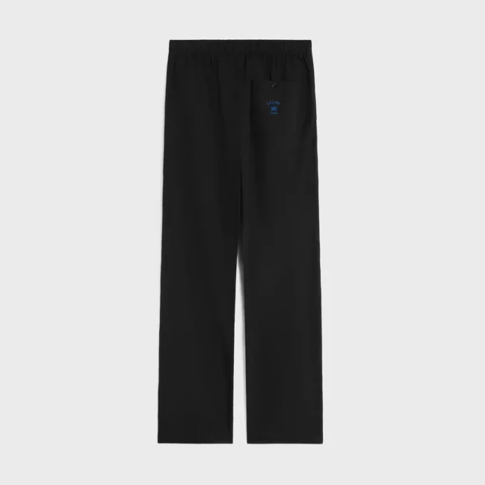 Trousers in Cotton and Linen Cloth Trousers in Cotton and Linen Cloth