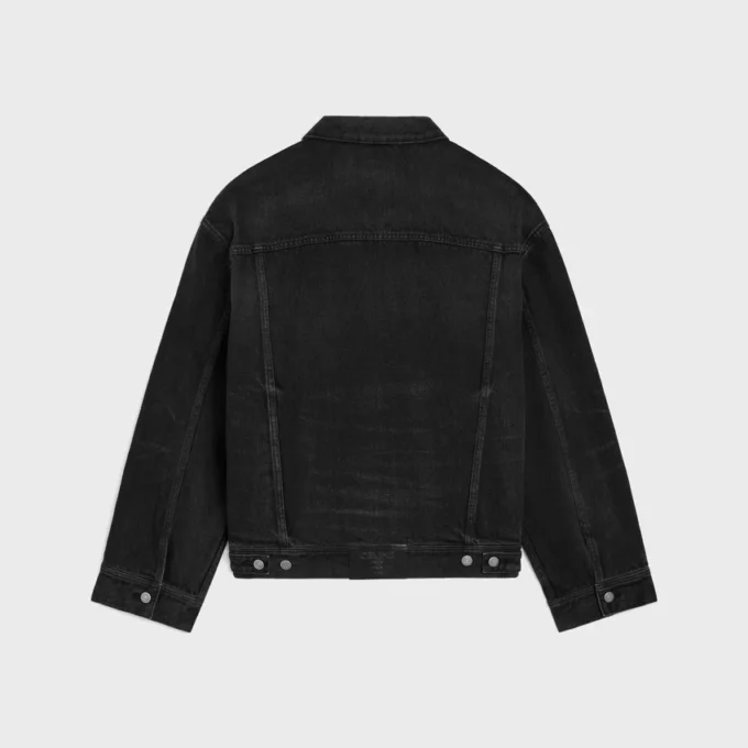 Trucker Jacket in Cotton Denim Trucker Jacket in Cotton Denim