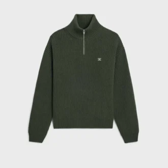 Trucker Sweater in Ribbed Wool Trucker Sweater in Ribbed Wool