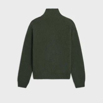 Trucker Sweater in Ribbed Wool Trucker Sweater in Ribbed Wool